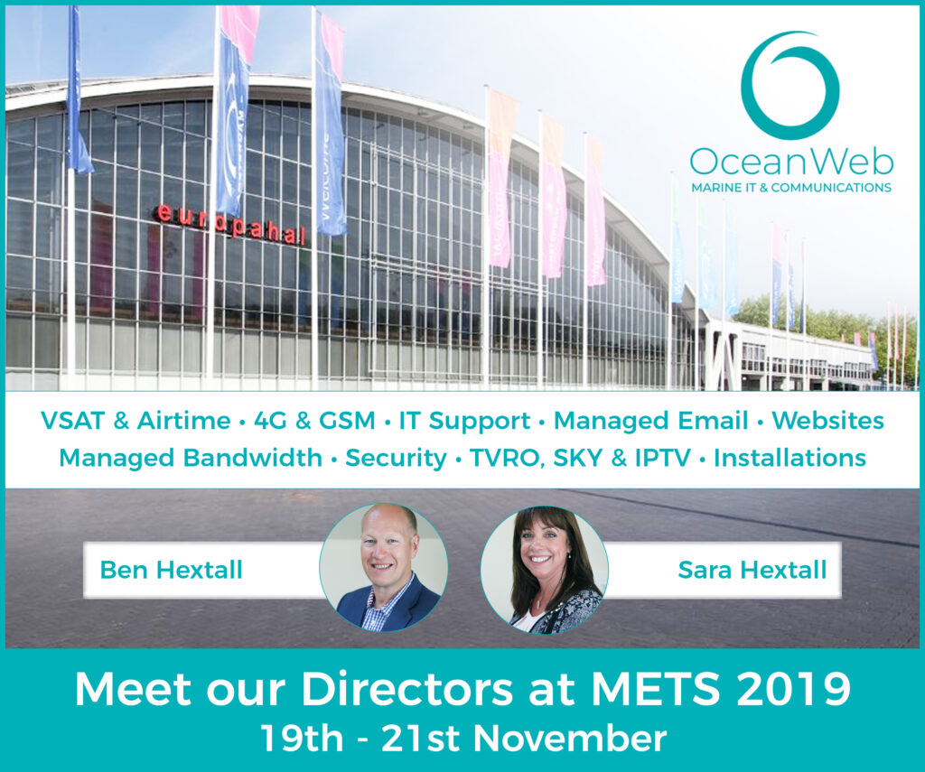 OceanWeb Travel - meet our directors at METS 2019