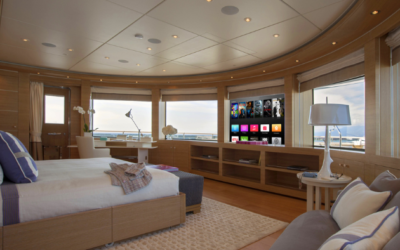 Luxury charters and onboard entertainment